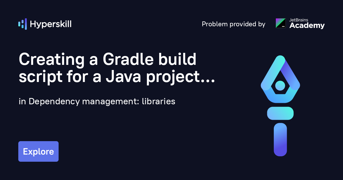 Creating a Gradle build script for a Java project Dependency
