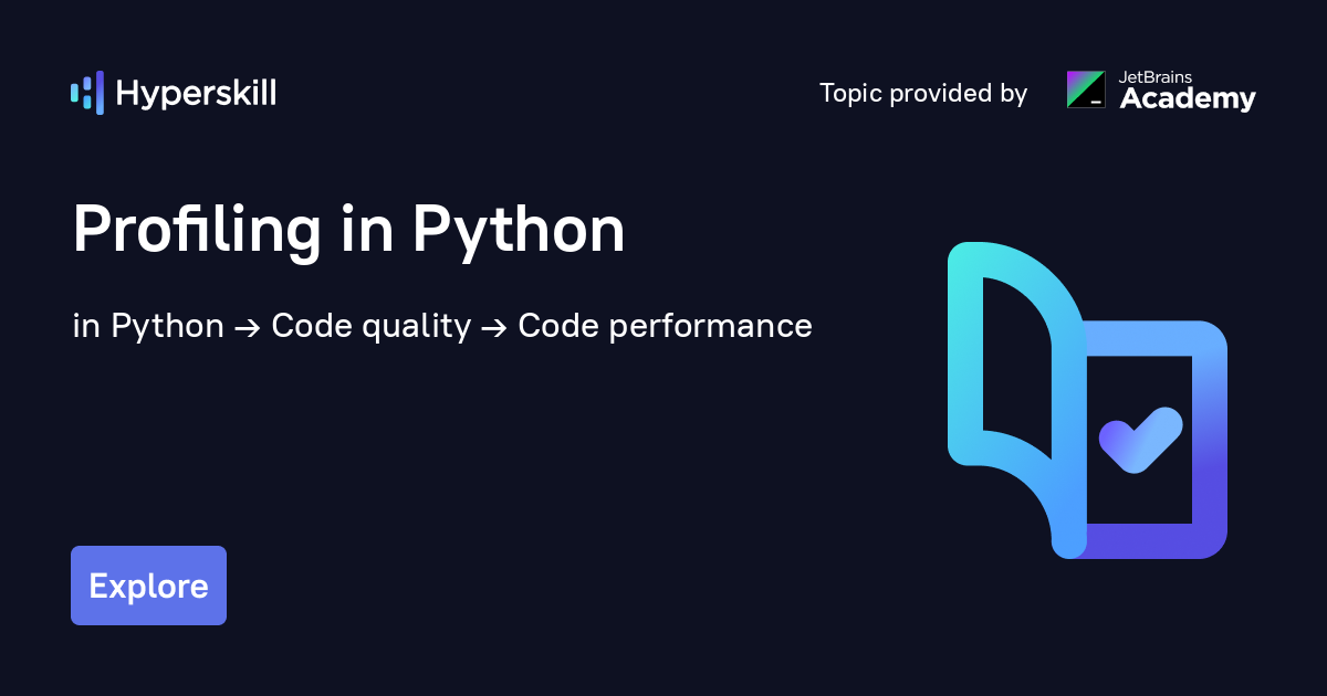 Profiling in Python · Hyperskill