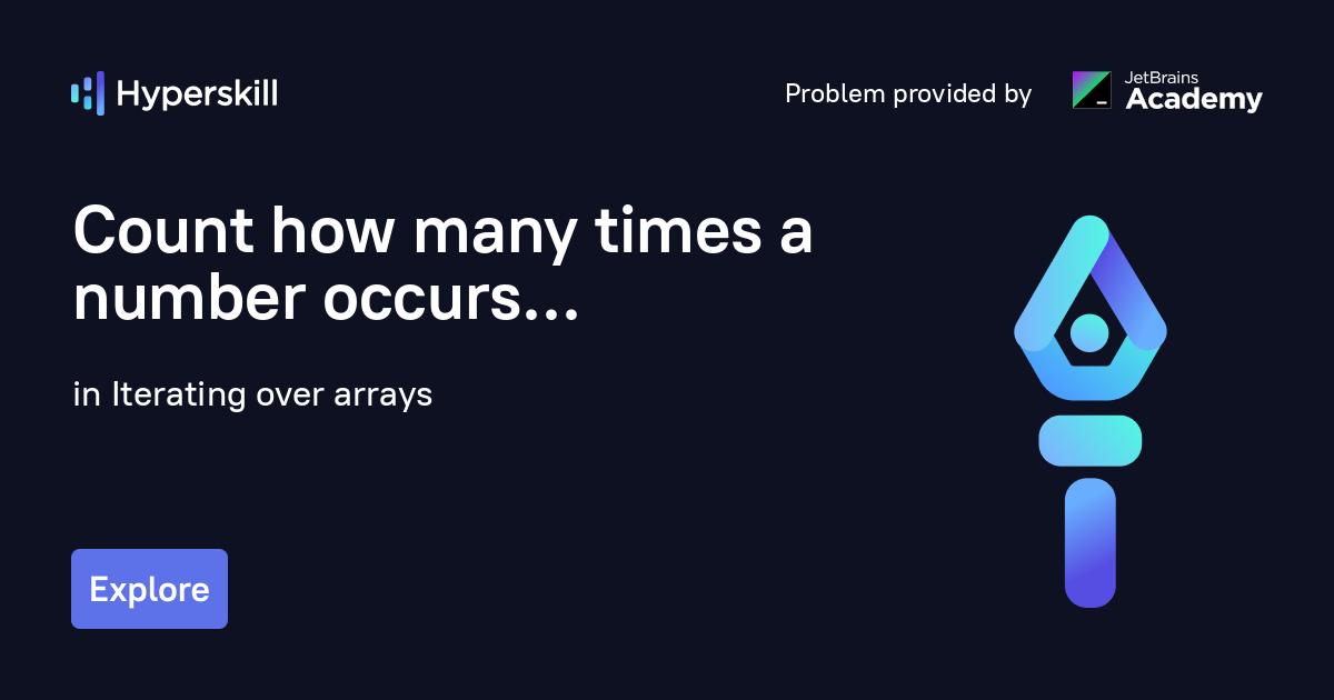 count-how-many-times-a-number-occurs-iterating-over-arrays-hyperskill