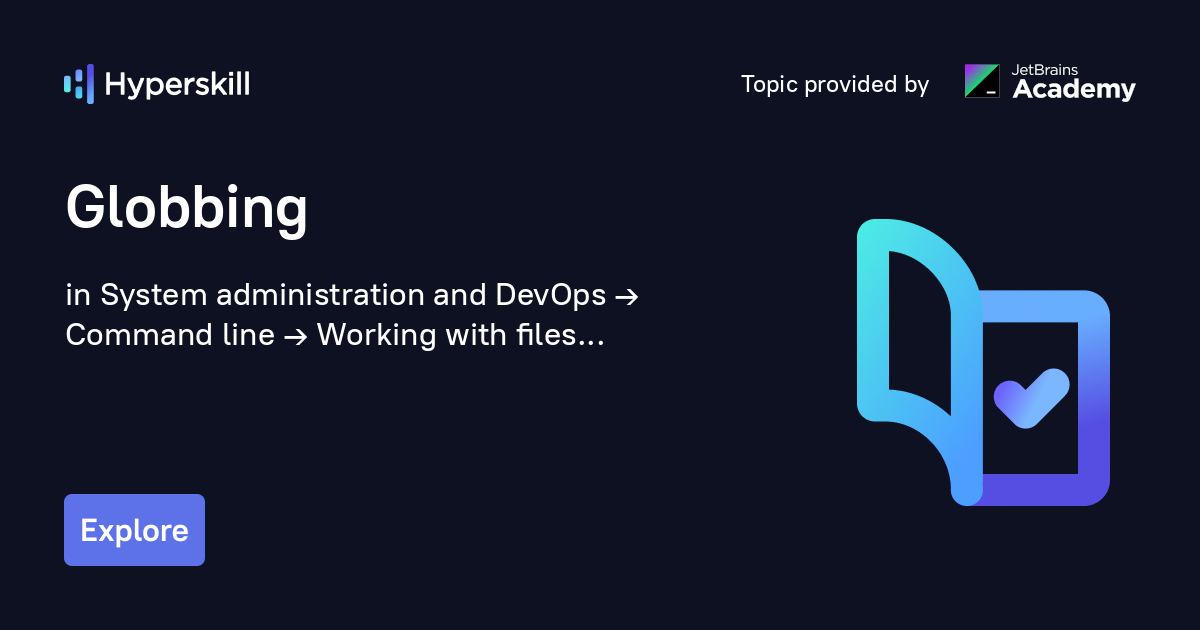 Globbing · Hyperskill