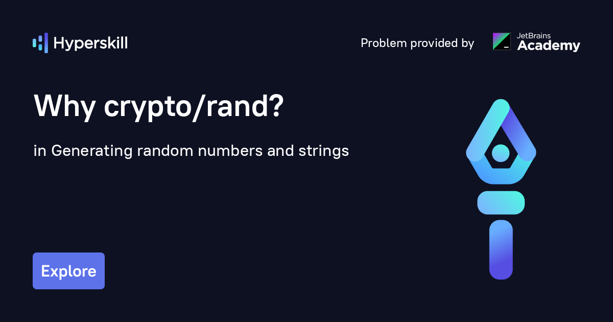 generating random numbers crypto