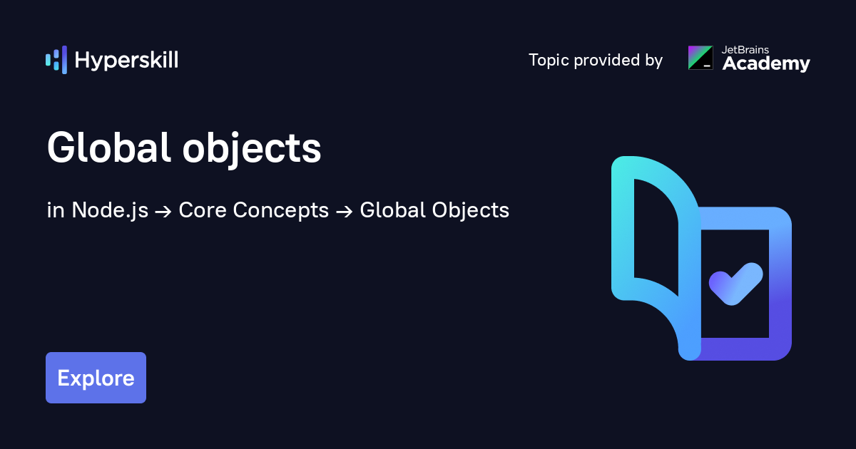 Global objects · Hyperskill