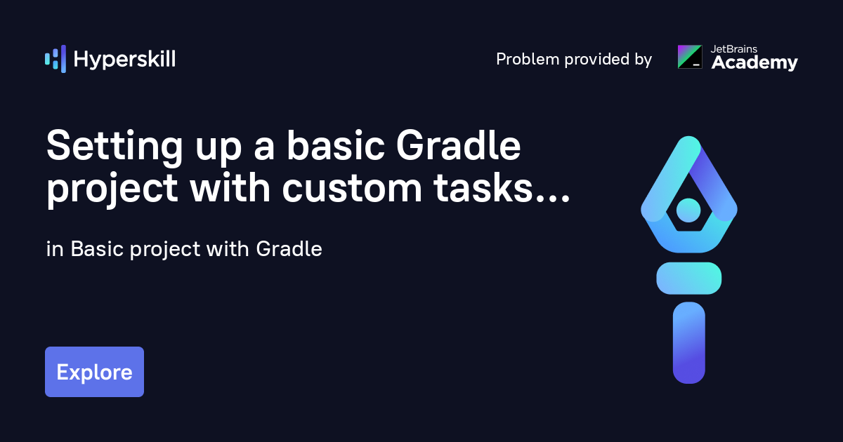 Setting Up A Basic Gradle Project With Custom Tasks · Basic Project ...