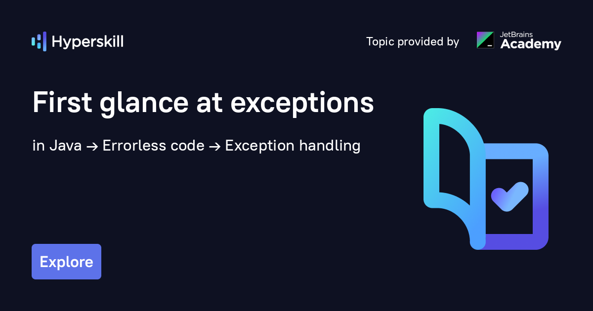 What Is an Exception?