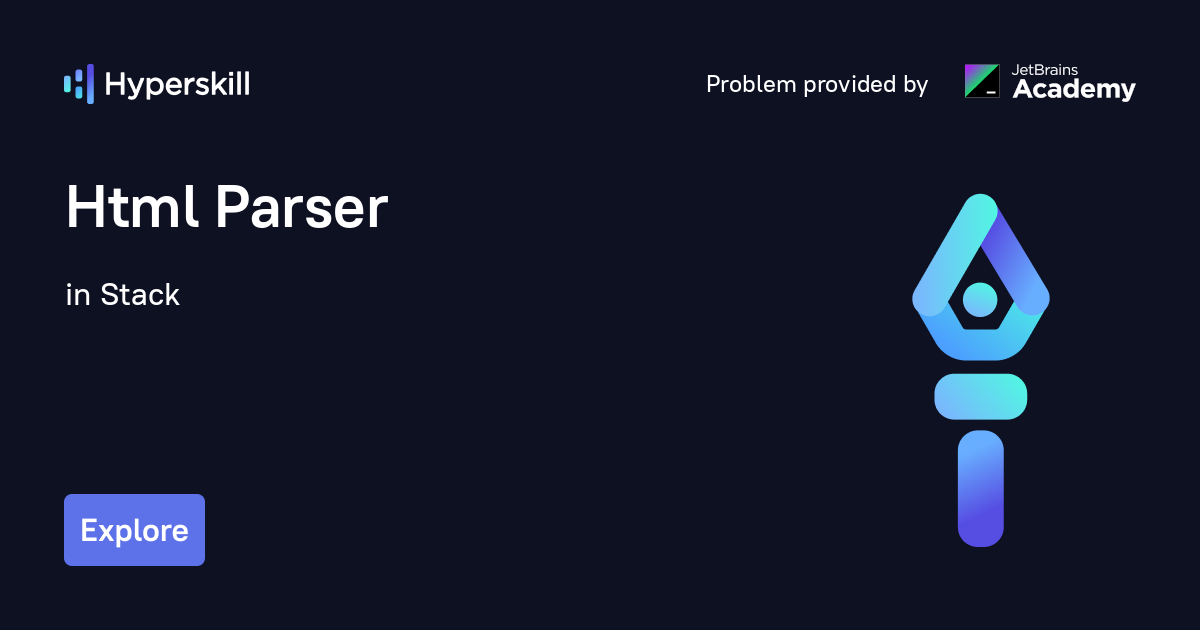 Html Parser · Stack · Hyperskill