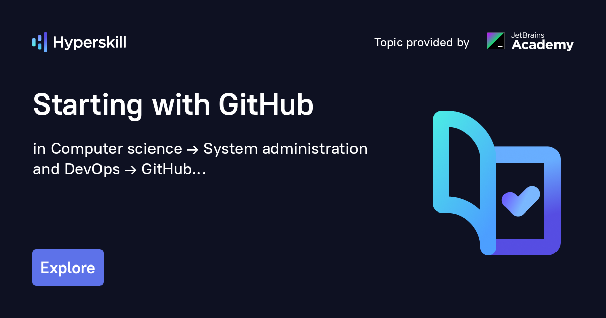 Publishing your project to GitHub – Hyperskill Help Center
