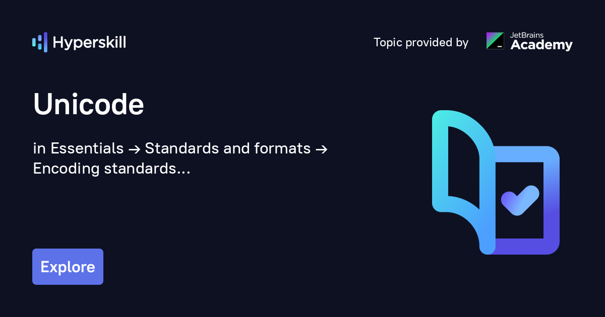 Unicode · Hyperskill